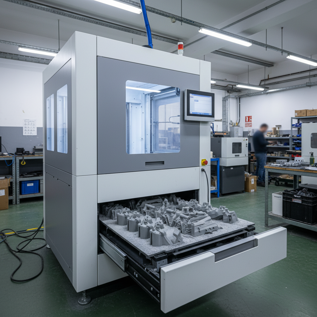 Impresión 3D SLS por sinterizado láser de prototipos en BSDI
