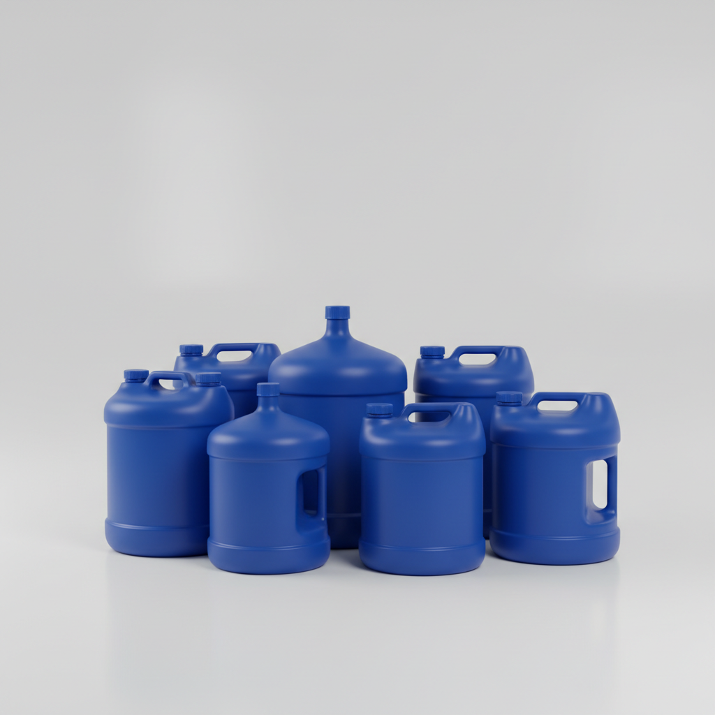 Botellas y garrafas de plástico fabricadas por moldeo de soplado en BSDI